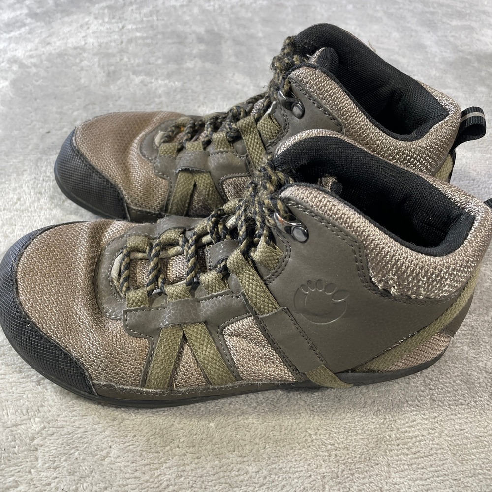 Xero Shoes Daylite Hiker Mens 6.5 Brown Green Minimalist Barefoot Boots Hiking - Picture 3 of 11